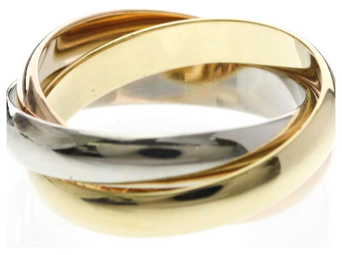 Anello Trinity di Cartier in oro tricolore D'oro - vista 6