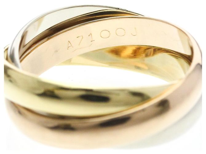 Anello Trinity di Cartier in oro tricolore D'oro - vista 8