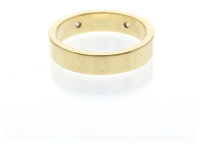 Gucci Icon Print Ring mit Diamanten Golden - Ansicht 3