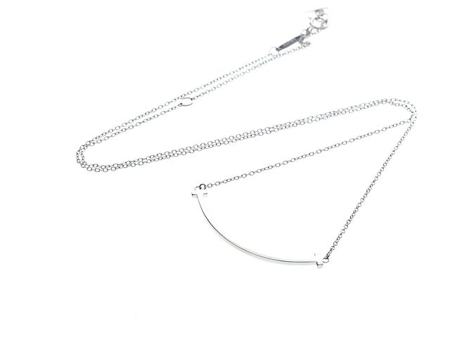 Tiffany & Co Collana Tiffany T Smile misura piccola Argento - vista 12