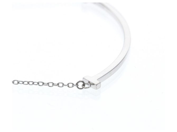 Tiffany & Co Collana Tiffany T Smile misura piccola Argento - vista 5