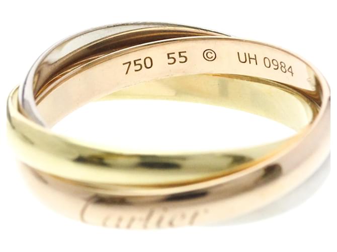 Anello Trinity Cartier D'oro - vista 7