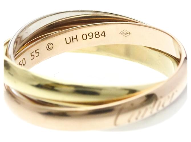 Anello Trinity Cartier D'oro - vista 8