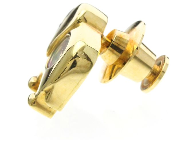Chopard Happy Diamonds Elefanten-Brosche Golden - Ansicht 2