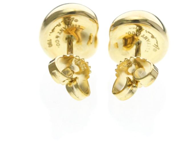 Tiffany & Co Orecchini a lobo Tiffany Nugget in oro 18K D'oro - vista 2