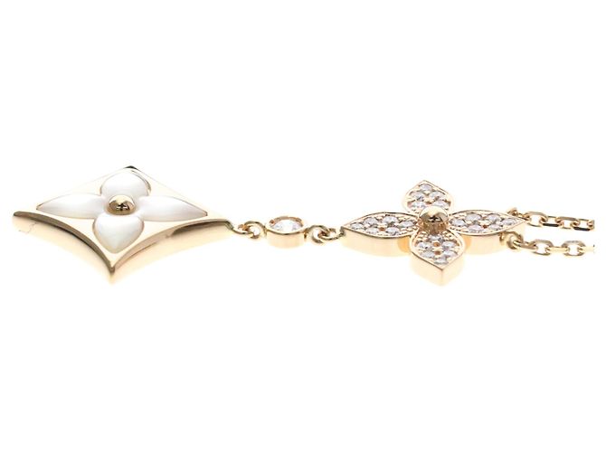 Collana con pendente Star Blossom in oro rosa Louis Vuitton D'oro - vista 3