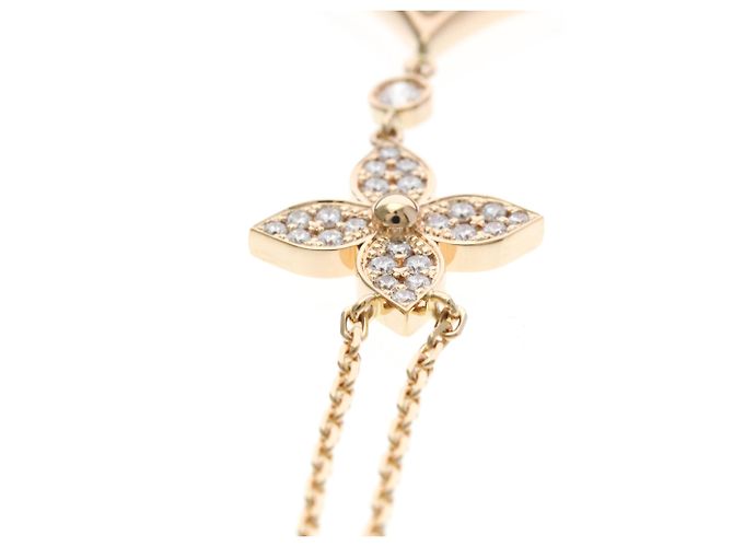 Collana con pendente Star Blossom in oro rosa Louis Vuitton D'oro - vista 8
