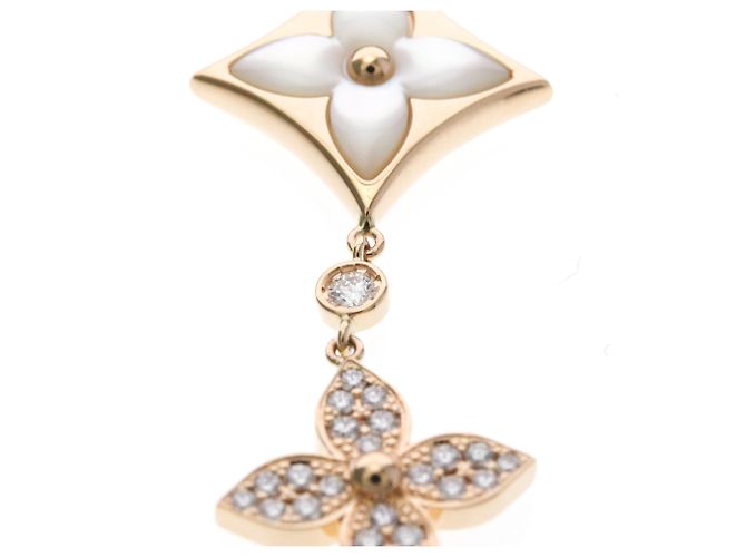Collana con pendente Star Blossom in oro rosa Louis Vuitton D'oro - vista 9