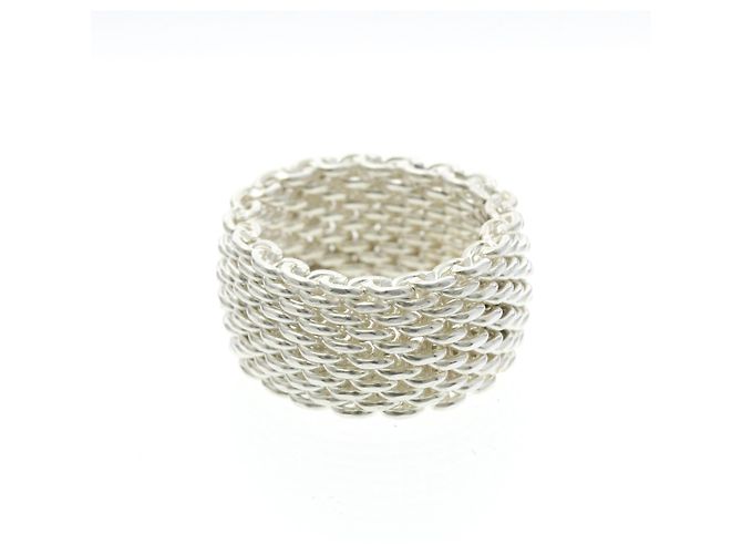 Tiffany & Co Tiffany Somerset Mesh Ring in Silber 925 - Ansicht 2