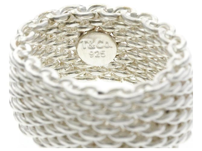 Tiffany & Co Tiffany Somerset Mesh Ring in Silber 925 - Ansicht 5