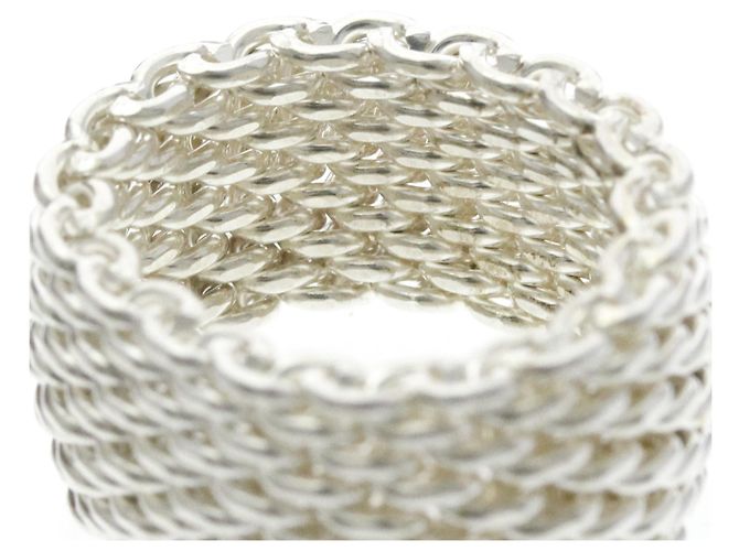 Tiffany & Co Tiffany Somerset Mesh Ring in Silber 925 - Ansicht 6
