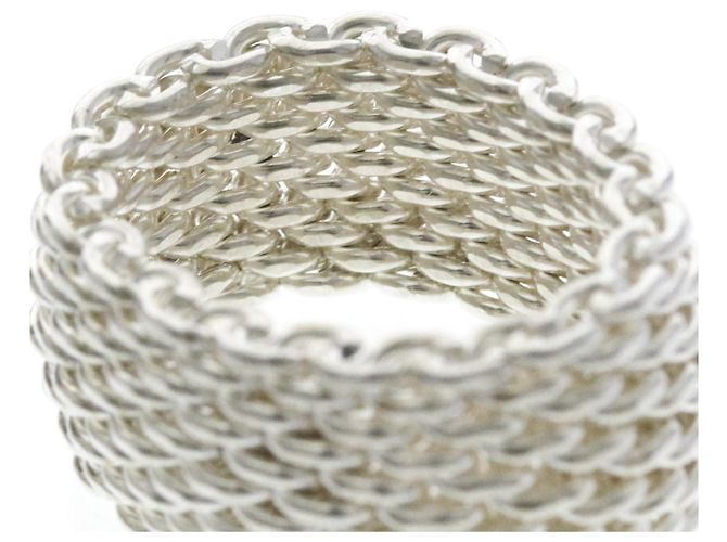 Tiffany & Co Tiffany Somerset Mesh Ring in Silber 925 - Ansicht 7