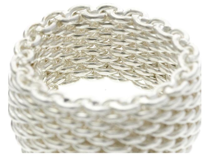 Tiffany & Co Tiffany Somerset Mesh Ring in Silber 925 - Ansicht 8