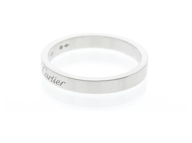 C de Cartier Ring mit 1 Diamanten Silber - Ansicht 2