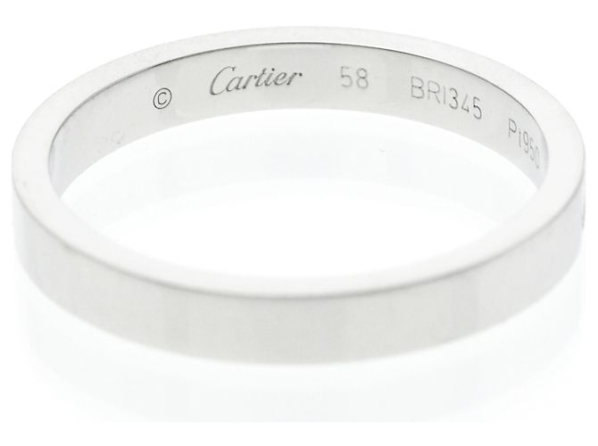 C de Cartier Ring mit 1 Diamanten Silber - Ansicht 6