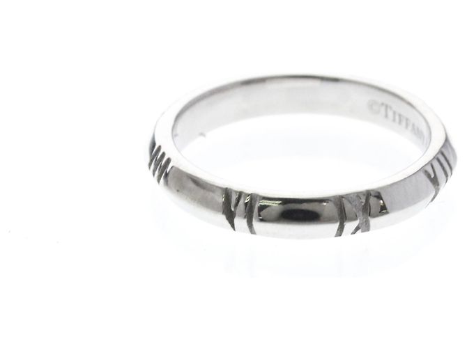 Tiffany & Co Tiffany Atlas Ring in Weißgold (18K) Silber - Ansicht 2