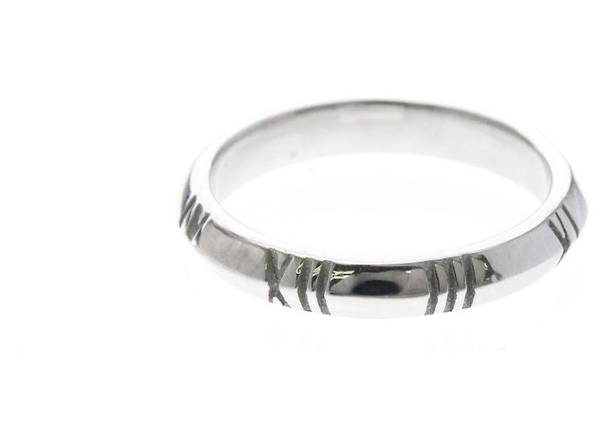 Tiffany & Co Tiffany Atlas Ring in Weißgold (18K) Silber - Ansicht 3