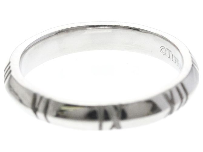 Tiffany & Co Tiffany Atlas Ring in Weißgold (18K) Silber - Ansicht 8