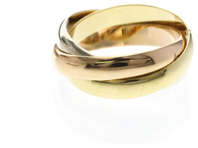 Anello Trinity Cartier D'oro - vista 4