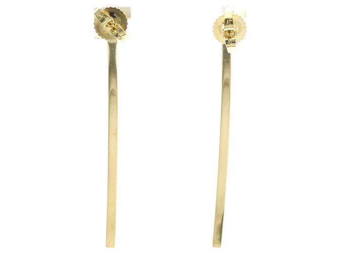 Tiffany & Co Orecchini Tiffany T Bar Clip D'oro - vista 2