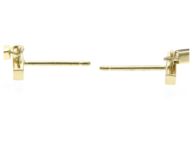 Tiffany & Co Orecchini Tiffany T Bar Clip D'oro - vista 3