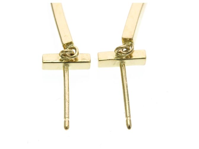 Tiffany & Co Orecchini Tiffany T Bar Clip D'oro - vista 5