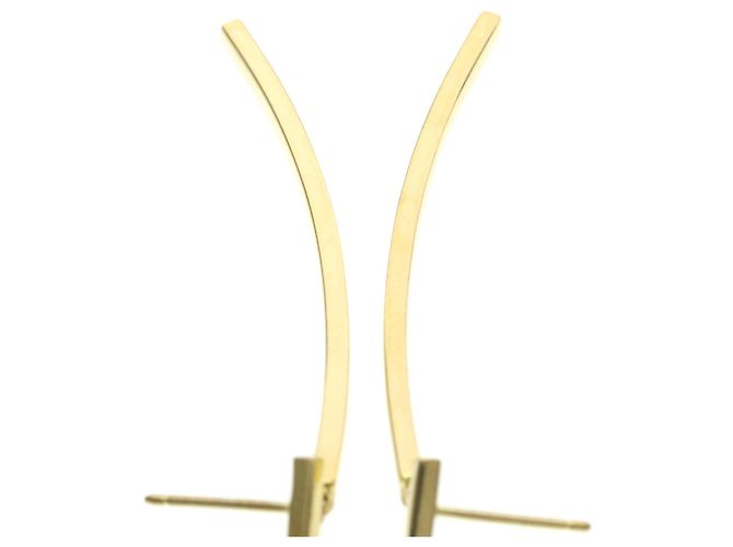 Tiffany & Co Orecchini Tiffany T Bar Clip D'oro - vista 9