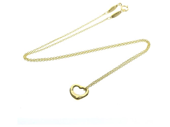 Tiffany & Co Collana Tiffany Open Heart in oro giallo 18K D'oro - vista 14