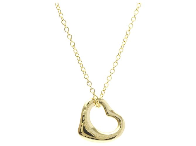 Tiffany & Co Collana Tiffany Open Heart in oro giallo 18K D'oro - vista 2