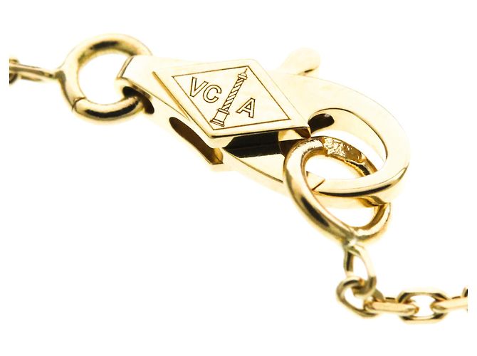 Bracciale Frivole Mini Charm Van Cleef & Arpels D'oro - vista 10