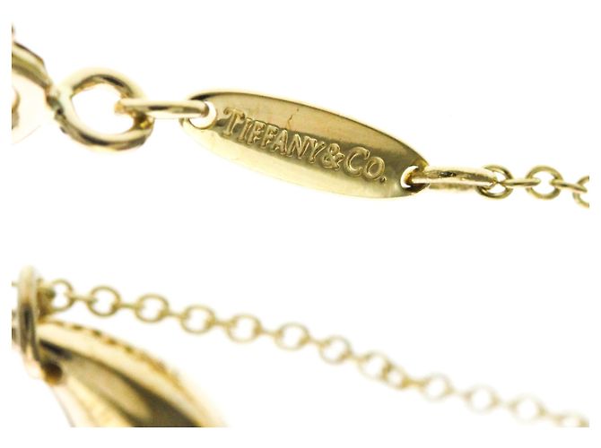 Tiffany & Co Collana Tiffany Teardrop in oro giallo 18K D'oro - vista 11