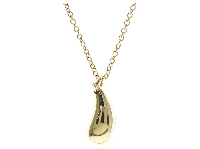 Tiffany & Co Collana Tiffany Teardrop in oro giallo 18K D'oro - vista 2