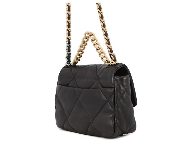 Borsa a Spalla con Catena Chanel CHANEL19 Flap Nero - vista 2