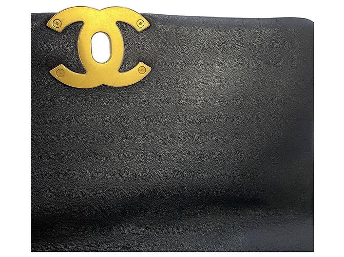 Borsa a Spalla con Catena Chanel CHANEL19 Flap Nero - vista 8