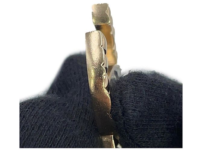 Collana Chanel Matelassé Rhinestone D'oro - vista 7