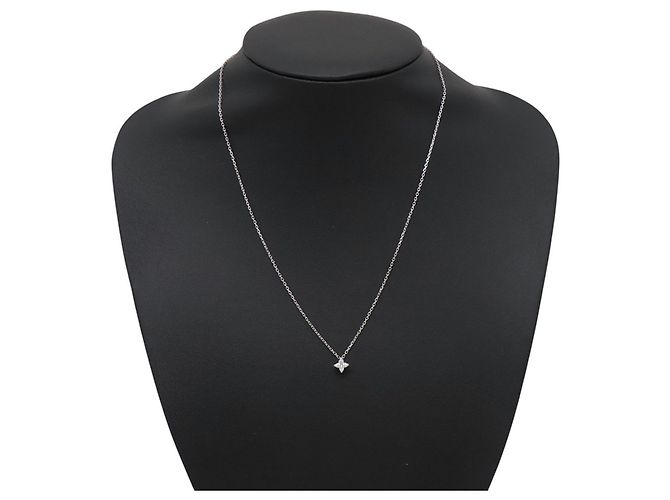 Collana con pendente Louis Vuitton Monogram Diamond - vista 4