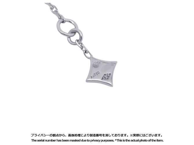 Collana con pendente Louis Vuitton Monogram Diamond - vista 9