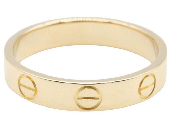 Cartier Mini Love Ring in 18K Yellow Gold Golden - view 2