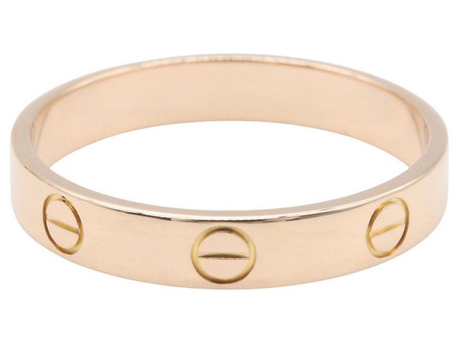 Anello Mini Love di Cartier in oro rosa 18K D'oro - vista 2