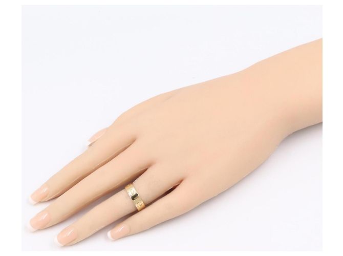 Anel Love da Cartier em ouro amarelo 18K Dourado - vista 6