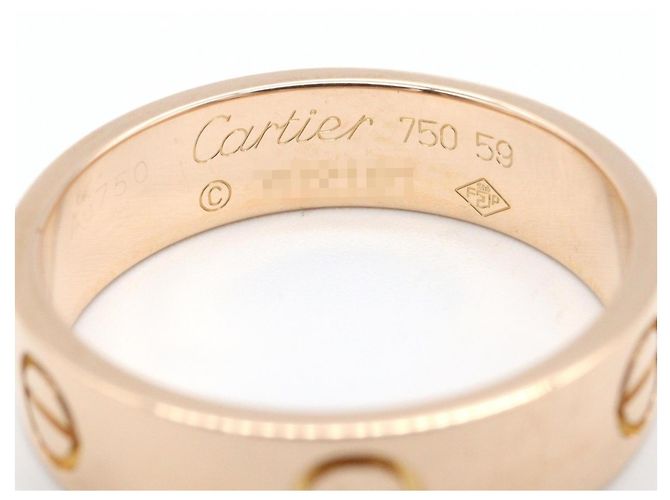 Anello Love di Cartier in oro rosa 18K D'oro - vista 3