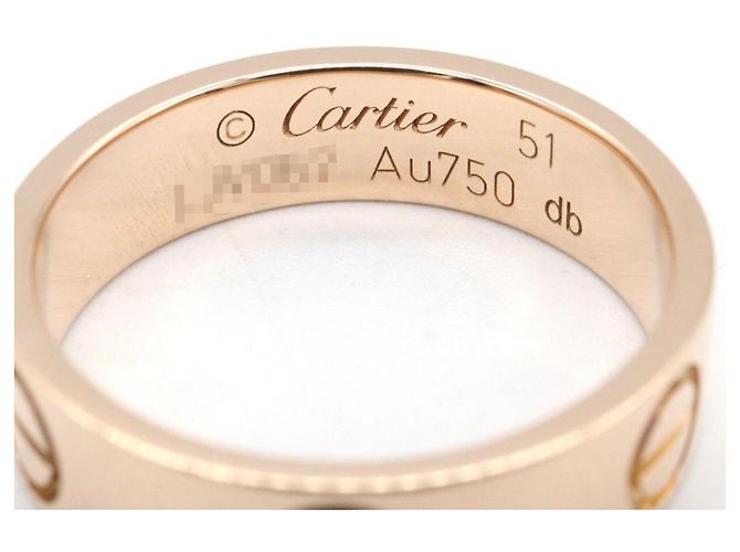 Anello Love di Cartier in oro rosa 18K D'oro - vista 3
