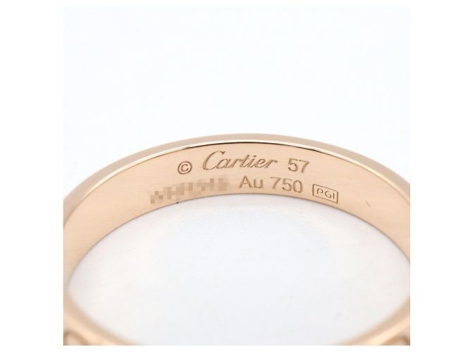 Cartier Mini Love Ring aus 18K Roségold Golden - Ansicht 3