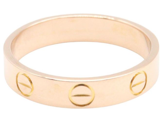 Anello Mini Love di Cartier in oro rosa 18K D'oro - vista 2