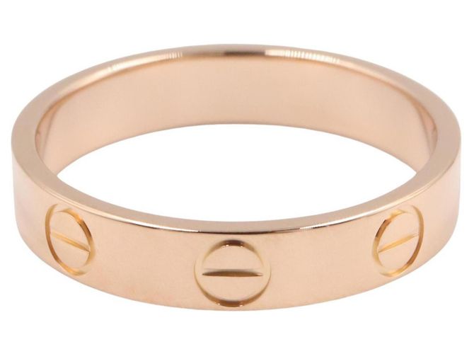Anello Cartier Mini Love in oro rosa 18K D'oro - vista 2