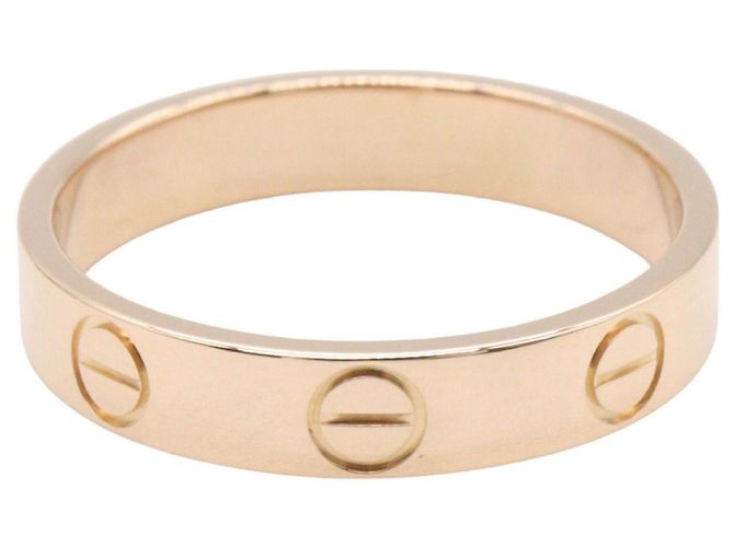 Anello Mini Love in oro rosa 18K Cartier D'oro - vista 2