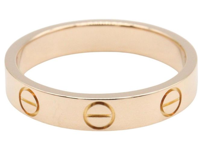 Anello Mini Love in oro rosa 18K Cartier D'oro - vista 2