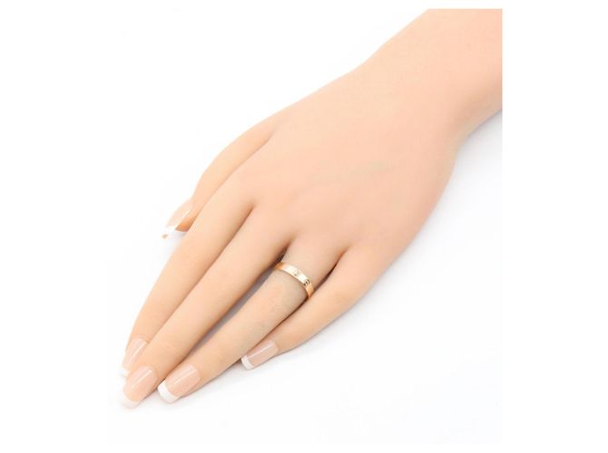 Anello Mini Love in oro rosa 18K Cartier D'oro - vista 6