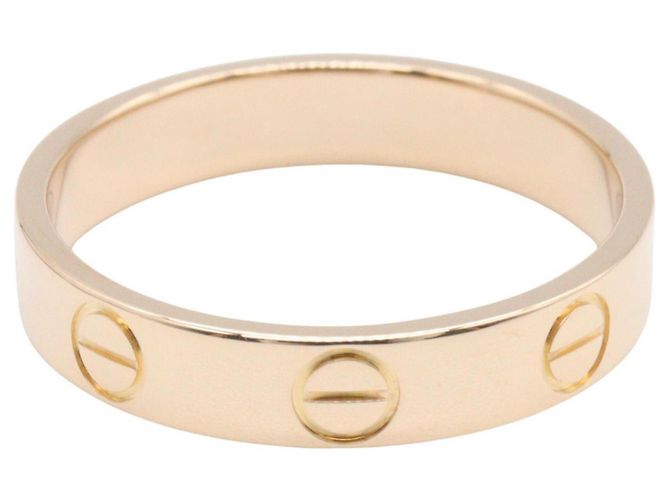 Anello Mini Love di Cartier in oro rosa 18K D'oro - vista 2