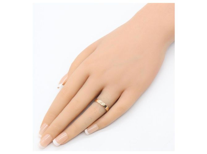 Anello Mini Love di Cartier in oro rosa 18K D'oro - vista 6